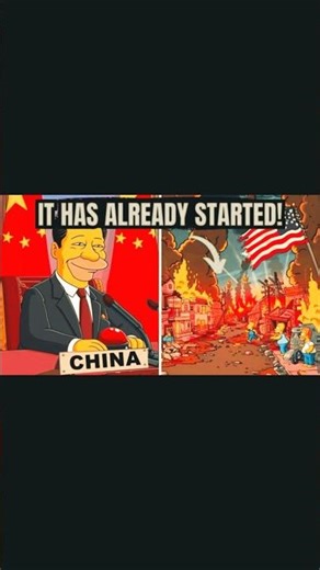 Is This The Best Simpsons Prediction Ever?😳🌍 #shorts #youtubeshorts #worldwar3