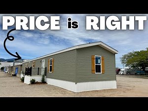 SUPER NICE but priced RIGHT! Awesome NEW single wide mobile home! Prefab House Tour