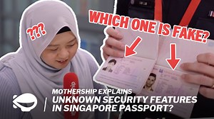 64K views · 1K reactions | What are some security features in the little red book that allows Singaporeans to travel visa-free to many countries? We ask an ICA officer. Brought to you by Immigration & Checkpoints Authority. | Mothership | Facebook