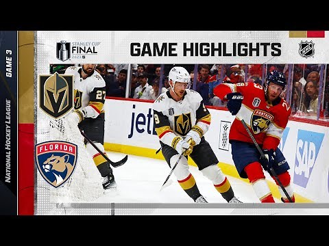 Golden Knights @ Panthers; Game 3, 6/8 | NHL Playoffs 2023 | Stanley Cup Final