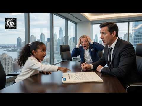 Dad, Don’t Sign! It’s a Trap! — Little Girl Stops Billionaire’s Life from Ruin