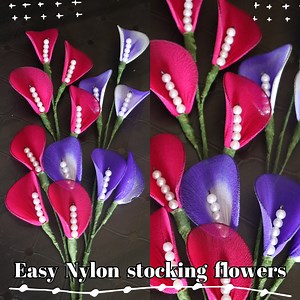 #flowers #stockingFlower #diyStokingflowers #diy #stocking_flower #nylon_stocking_flower #flower_making #stocking_flowers #nylon_flower #nylon_stocking_flower_tutorial Nylon stocking flowers tutorial // How to make nylon stocking flower step by step | Anytime Crafts