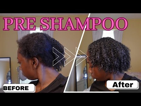 Pre Shampoo 🧴 | African Pride | 4C HAIR