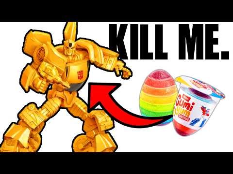 I forced myself to Unbox VIRAL TRANSFORMER Gumi Yums...