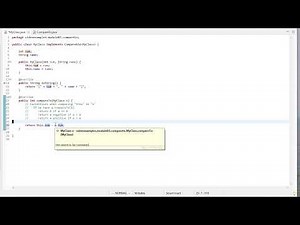 The Java Comparable Interface