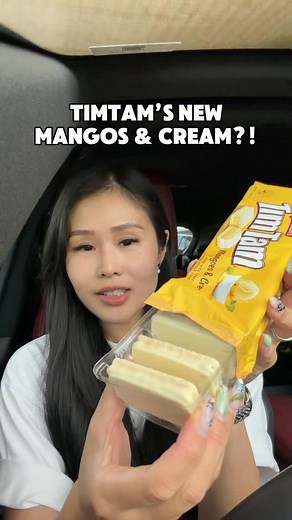 Finally found the new Mangoes & Cream Tim Tams!! I love mango and I love Tim Tams …but you know what I love more? Double Coat Chocolate Tim Tams 😆 so this just didn’t hit it for me unfortunately but still fun to try. Husband loves it though 🫢 #mangoesandcreamtimtam #timtam #timtamaustralia | Anniesbucketlist