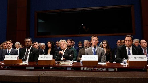 Congressman shows never-before-seen video at military UFO hearing
