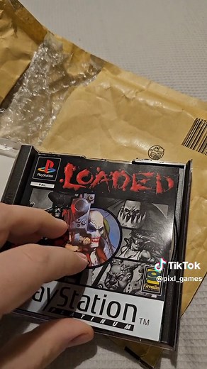 Gaming Mail! Ordered this off CEX a little while ago for an amazing price so had to grab it. Loaded A super weird and wonderful top down shooter with horribly gory gameplay in all the best ways. CEX can be a lottery when it comes to being complete or in bits so I'm very excited that it's In great condition! Another title to fill out the PS1 shelf! #loadedps1 #loaded #ps1games #cexlottery #cex #retrogames #retrogaming #gamecollection #gamecollector #retrogamingtiktok #gamingontiktok #retro #oldsc