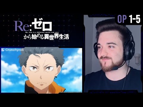 Redo From Start! | Re:Zero | Opening 1-5 | Reaction