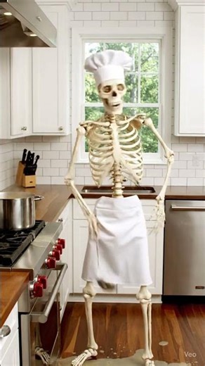 The Ultimate Kitchen Klutz #skeleton