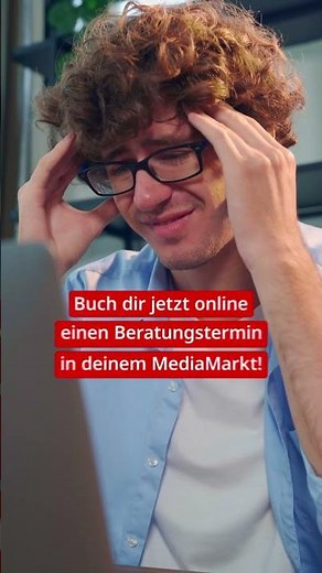 Beratungstermin bei MediaMarkt buchen!