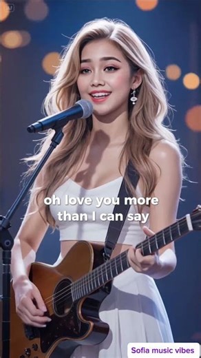 💫New Look her style with Singing 👉 I Love You More Than I Can Say 💕 AI Cover | Alina Vibes#shorts