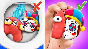 152K views · 1.3K reactions | Don't flush, it's pomni! *cool crafts and diy gadgets from alphabet lore and digital circus* | La La Life | Facebook