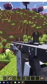 How to use the Vector submachine gun in Minecraft with Superb Warfare