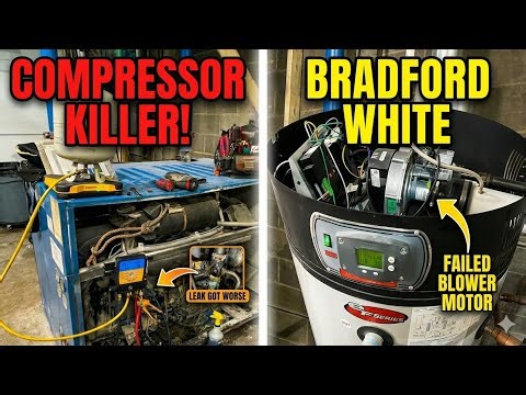 Found a Small Refrigerant Leak Then Everything Got Worse