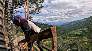 Second Storey Basement Construction for Hammock Terrace View Point, part 4 #building ​#construction ​#carpenter ​#carpentry ​#basementconstruction ​#OneManArmy | King Brandy Venturer