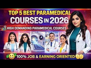 Top 5 Paramedical Courses In 2026 | Best Paramedical Courses With High Salary | Radiology | Lab | OT