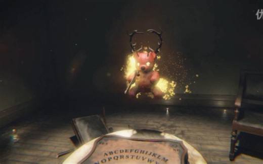 小熊flippy 恐怖游戏《层层恐惧万圣节关卡》淡定演示：这个视频说明了小熊为什么这么6.