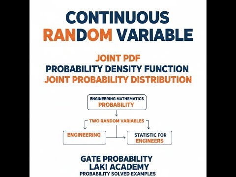 Two Dimensional Continuous Random Variable | Joint PDF | Engineering Mathematics | Probability
