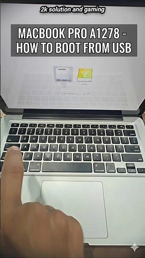 Boot from USB on MacBook Pro A1278 | Easy Step-by-Step Guide 🔥 #macbookproa1278usbbootkey #a1278mac