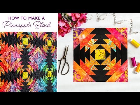 How to use the Creative Grids Pineapple Trim Tool - CGRJAW3 | a Shabby Fabrics Tutorial