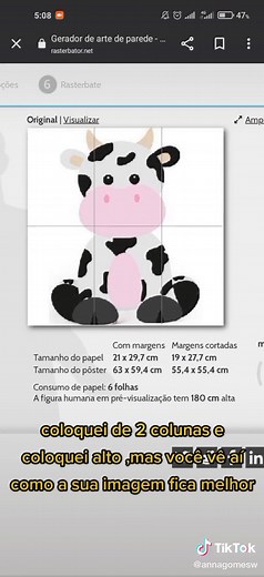 Como imprimir imagem em várias partes com The Rasterbator