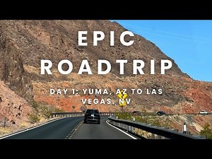 Epic Western USA Roadtrip: From Yuma to Vegas, Hoover Dam Highlights & Las Vegas Adventures!