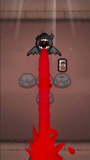 [The Binding of Isaac : Repentance] Azazel + Birthright + Brimstone + Brimstone + Chocolate Milk