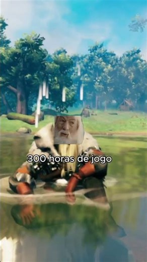 QUANDO O VETERANO MENTE PRO NOVATO 💀 #valheim #galaxygeek #memes