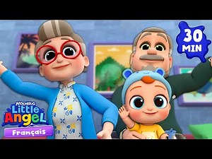 Mamie et Papi - On vous aime 🥰| Little Angel | Aventures en Famille