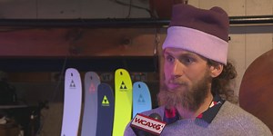 Stowe native breaks world record for vertical feet climbed on skis