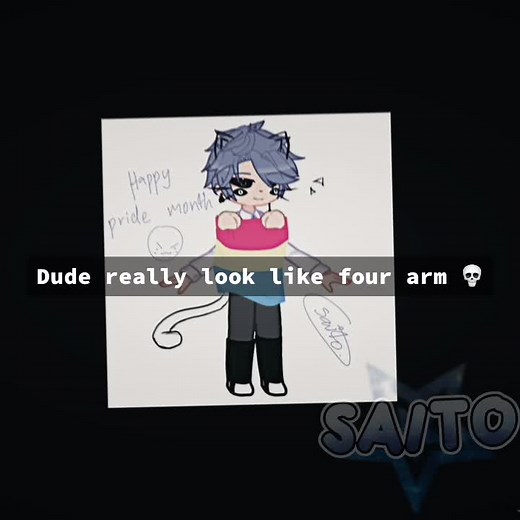 Transforming into Four Arms - A Gacha Life OC Edit