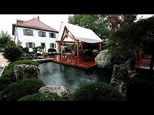 Modern Koi Blog #4209 - Der Eventgarten von Jürgen Kirchner kurz vor Fertigstellung
