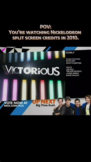 Nostalgic Nickelodeon Split Screen Credits from 2010