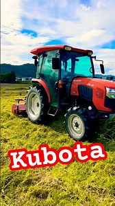 トラクターにハンマーナイフモアを取り付けて快適な草刈り作業 #kubota #farming #現代農業 #農業 #agriculturelife #agriculture #tractors