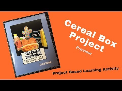 Project Based Learning - The Cereal Box Project (Preview)