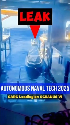 Autonomous Naval Tech Showcase: GARC Loading on OCEANUS VI | Operation Southern Spear 2025