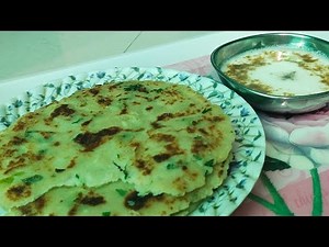 Aloo Poha parantha | आलू पोहा पराठा | Easy recipe | Potato recipe | English Hindi CC