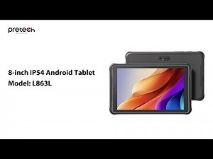 Pretech 8" Android Tablet: IP54, NFC, and More!