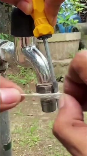 one of the repair processes on a faucet#shorts #trending #viral