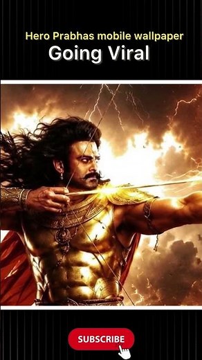 Hero Prabhas mobile wallpaper going viral again#viral#facts#trending#reels#movie#entertainment#facts