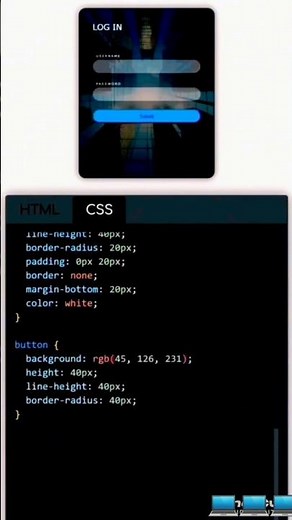 Login Form Animation Tutorial (CSS & JavaScript) #shorts #html #css #javascrpt