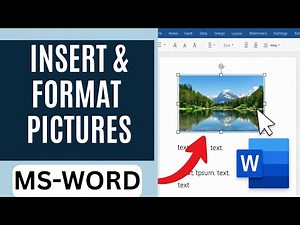 How to Insert and Format Images in Word | Easy Step-by-Step Tutorial