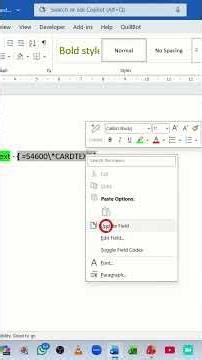 convert number to text in word step by step tutorial in tamil