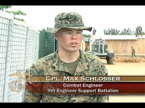 Engineer Marines train for deployment