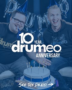 7.9K views · 424 reactions | Drumeo turns 10!  It feels like just...