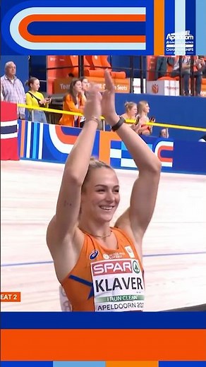 World and European indoor silver medallist Lieke Klaver 🇳🇱 wins her heat of the 400m in 51.52. 🫡