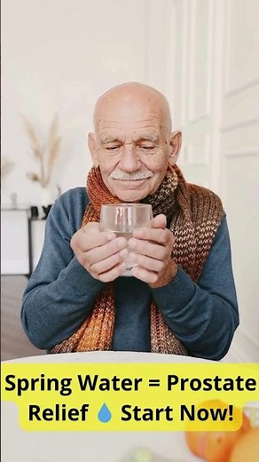 Spring Water Provides Prostate Relief Naturally #shorts