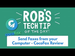 Send Faxes from your Computer - CocoFax Review