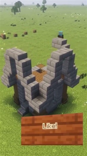 Easy Minecraft House Tutorial - Villagers Will Love This #minecrafttutorial #design #shorts